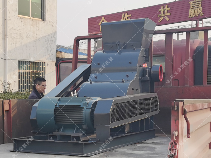 小型雙級粉碎機發貨圖片_發往山西忻州_破碎煤和煤泥